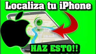 COMO RASTREAR UN iPhone con icloud  COMO LOCALIZAR UN iPhone PERDIDO 2025 EN 3 MINUTOS✅ [upl. by Nickolaus]