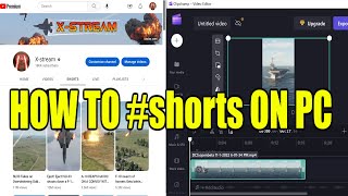 How to Create Edit and Upload YouTube Shorts on a Windows PC for FREE [upl. by Ahtelahs]