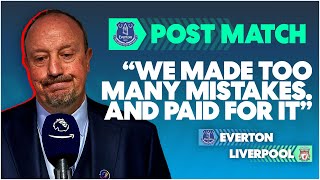 Benitez quotWe Need To Learn From Our Mistakesquot  Everton 14 Liverpool  Post Match Reaction [upl. by Anileve532]