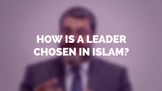 How is a Leader Chosen in Islam  Waleed Basyouni  AlMaghrib Institute [upl. by Ebanreb389]