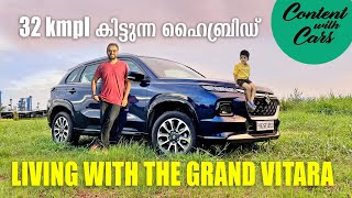 Six Months with a Grand Vitara Hybrid  Malayalam Review  Content with Cars [upl. by Bevers]