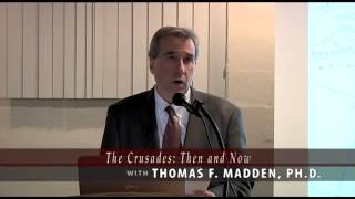 Thomas F Madden Ph D  The Crusades Then and Now [upl. by Acirretal]