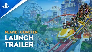 Planet Coaster Console Edition  Launch Trailer  PS4 PS5 [upl. by Inittirb796]