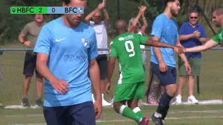 Haringey Borough FC 5 1 Benfleet FC FA CUP Preliminary round [upl. by Notlem121]