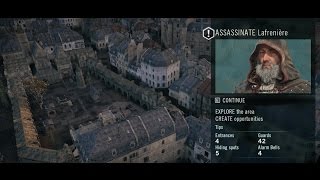 Assassins Creed Unity Assassinate Lafreniere [upl. by Scheck]