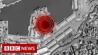 Beirut Anatomy of a lethal explosion  BBC News [upl. by Attinahs]