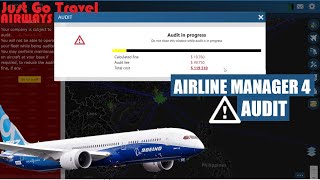 Airline Manager 4  Audit Achievement [upl. by Ahsauqram]