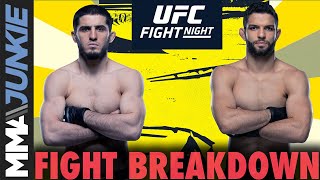 Islam Makhachev vs Thiago Moises prediction  UFC on ESPN 26 breakdown [upl. by Pepper85]