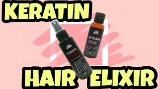 LUXE ORGANIX KERATIN HAIR ELIXIR  AC Thing [upl. by Pudendas617]