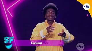 Lucumi el bombero comediante llega a Sábados Felices con la llama encendida [upl. by Scheck]