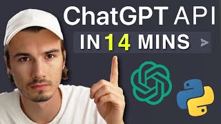 ChatGPT in Python for Beginners  Build A Chatbot [upl. by Ahsiya]