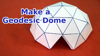 Easy to Make Geodesic Dome [upl. by Naillij506]