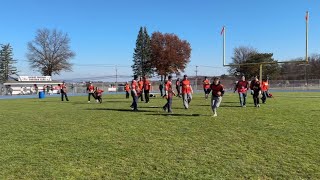 Football game benefits Santa Squad in Pittston [upl. by Polad]