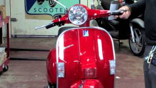 2015 Vespa PX150 Two Stroke Scooter [upl. by Idrahs956]