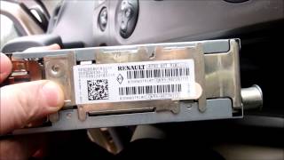 How decode Renault Scenic radio [upl. by Ahsats]