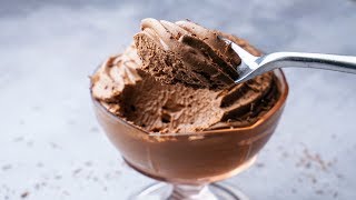 Only 2 Ingredient Chocolate Mousse Recipe Just In 15 Minutes [upl. by Gaylor]