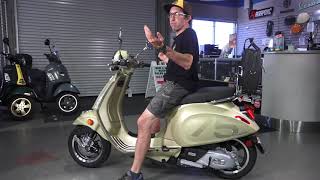 NEW 2021 Vespa Primavera 75th Anniversary Edition Review [upl. by Pattison]