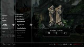 Skyrim How to get Daedric ArmourWeapons cheat codes [upl. by Benjy479]