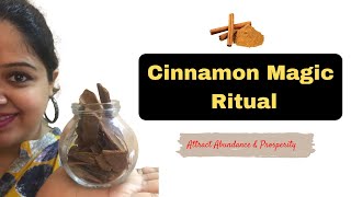 Powerful Cinnamon Magic Ritual  Law Of Attraction  Easy amp Effective [upl. by Arukas]