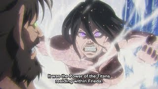 Grisha Yeager vs Reiss Family  Attack on Titan Season 3 60 FPS [upl. by Kiraa]