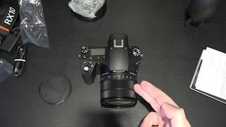 Sony RX10 IV Unboxing and First Look [upl. by Ajdan290]