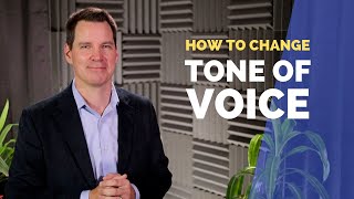 How to Change Tone of Voice [upl. by Norby]