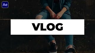 Top 5 AE Intro Templates for Vlogs [upl. by Marmion]