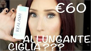 €60 Allungante Ciglia   Recensione Realash [upl. by Hump423]