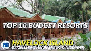 Best Budget Resorts In Havelock  Havelock Cheap Resorts  Best Beach Resorts In Havelock [upl. by Coriss]