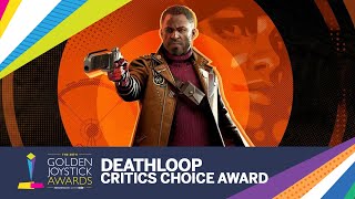 Critics Choice Award Deathloop Golden Joysticks awards 2021 [upl. by Jamnis]