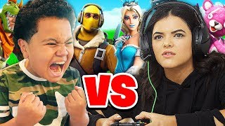 FaZe Kaylen Vs His Fortnite CRUSH Girl Gamer YOU WONT BELIEVE WHO GOT PICKAXED FORTNITE 1V1 [upl. by Urd706]