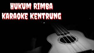 MARJINAL  HUKUM RIMBA KARAOKE KENTRUNG [upl. by Lisandra]