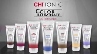 CHI Ionic  Color Illuminate Conditioner [upl. by Alaikim972]