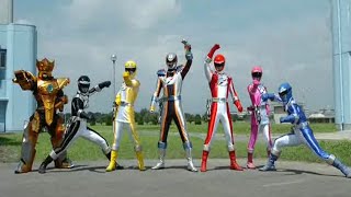 GoGo Sentai Boukenger Henshin Theme Start Up [upl. by Norad612]