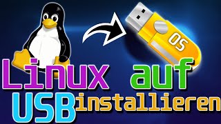 Linux OS auf USB Stick installieren StepbyStep Tutorial [upl. by Norvun161]