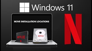 How to Change the Location Netflix Downloads Content on Windows Movies amp TV Shows [upl. by Selym67]