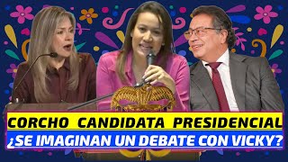 Carolina Corcho Respondió al clamor del Pueblo  quotSeré CANDIDATA PRESIDENCIAL si ustedes lo Decidenquot [upl. by Fishbein]