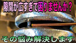 【間隔6ミリ以上】ちょっとした工夫でどれだけ隙間があっても対応出来ますtigwelding [upl. by Hsot454]