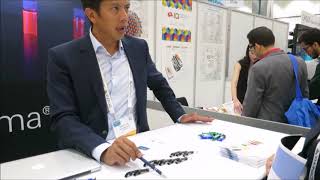 Avantama perovskite quantum dots at SID 2018 [upl. by Avert280]