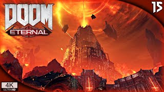 DOOM ETERNAL 15  NEKRAVOL  Gameplay Español [upl. by Suedama692]