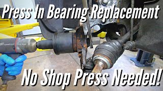 Easiest Way To Remove Differential Carrier Bearings [upl. by Torey]