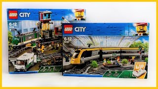 COMPILATION LEGO CITY TRAINS 2018 [upl. by Daffodil384]