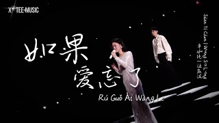 《如果爱忘了Rú Guǒ Ài Wàng Le》 单依纯 Shan Yi Chun amp 汪苏泷 Silence Wang 动态歌词拼音PinYin [upl. by Mulcahy668]