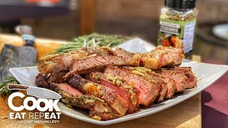 7 Tips for Better Steaks on the Griddle with Chef Nate  Cook Eat Repeat  Blackstone Griddle [upl. by Annaerb]