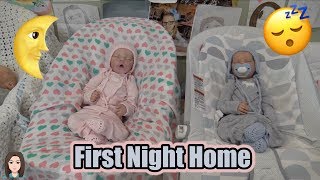 Reborn Baby Twins Raelynn amp Ryans First Night Home  Kelli Maple [upl. by Loraine643]