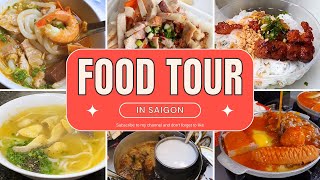 Amazing Vietnamese Street Food 2023  Food Tour In Saigon  Yummy Food [upl. by Naujahs]