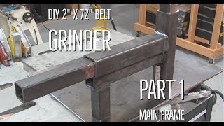 DIY 2 x 72 belt grinder part 1 [upl. by Baillie114]