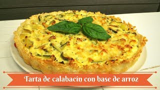 Receta de Quiche de calabacín sin harina [upl. by Mikiso337]