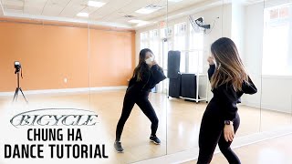 청하 CHUNG HA – Bicycle – Lisa Rhee Dance Tutorial [upl. by Argus]