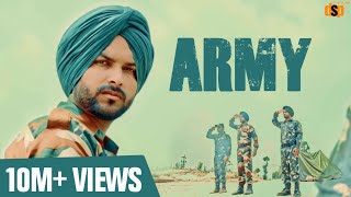 ARMY  OFFICIAL VIDEO  Pawitar  Dhana Amli  Love Sagar  New Punjabi Songs 2023  Team DSP [upl. by Eanrahs]